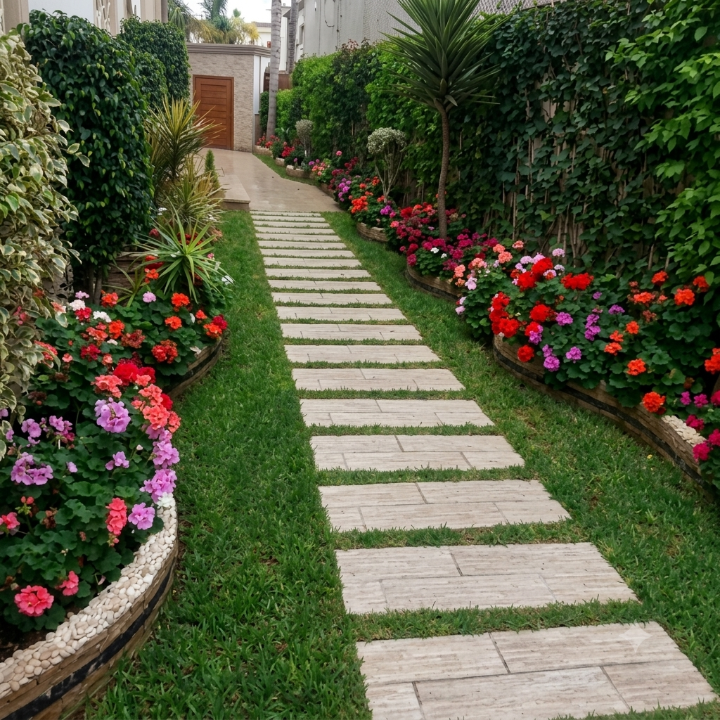 Terrasse aménagée